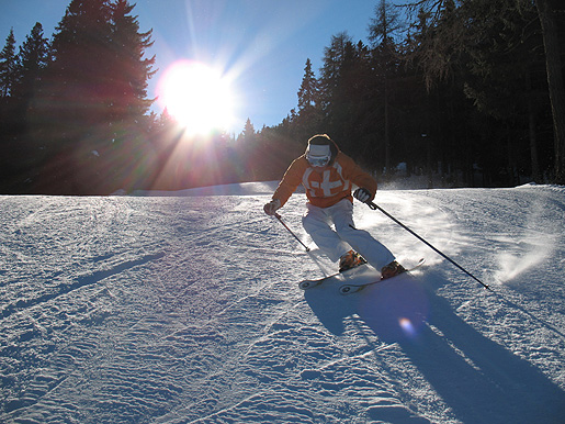Haideralm Skilaufen